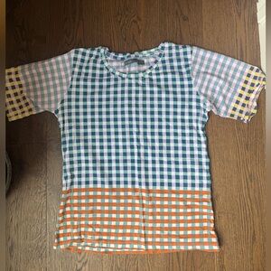 Epice Colorful Plaid T-Shirt
